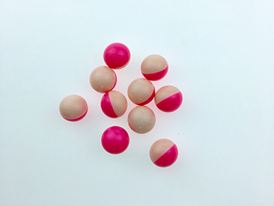 pink white