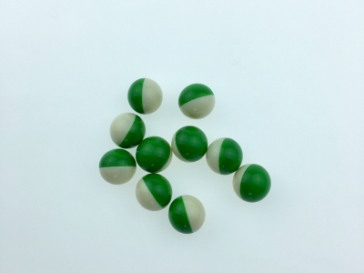 white green