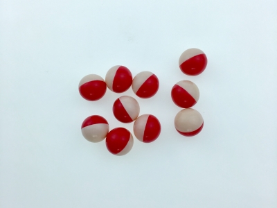 white red