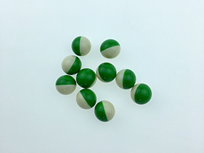 white green